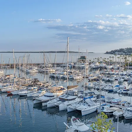 Appartamento Prestige Xxl Avec Terrasse Vue Et Port, Parking Privé Golfe Juan